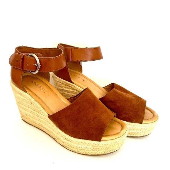 Nine West Shoes - Nine West Suede Espadrille Size 9
